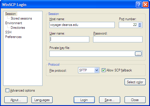 winSCP